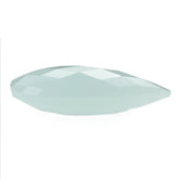 MILKY AQUAMARINE BRIOLETTE PEAR 22X12MM 10.45 Cts.