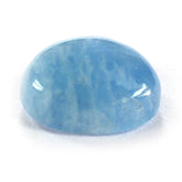 MILKY AQUAMARINE OVAL CAB (AA) 10X8MM 3.08 Cts.