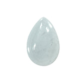 MILKY AQUAMARINE PEAR CAB 12X8MM 3.80 Cts.