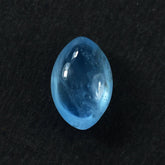 MILKY AQUAMARINE PLAIN LENTIL MARQUISE (AAA) 9.50X6.50MM 1.75 Cts.