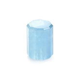 MILKY AQUAMARINE BARREL (HALF-DRILL) (AAA) 11X8MM 7.23 Cts.