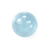 MILKY AQUAMARINE ROUND CAB (AA) 10MM 4.43 Cts.