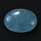 MILKY AQUAMARINE OVAL CAB (AA) 18X13MM 9.25 Cts.