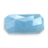MILKY AQUAMARINE ROSE CUT OCTAGON CAB (AAA) 20X10MM 8.95 Cts.