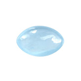 MILKY AQUAMARINE PLAIN LENTIL MARQUISE (AA) 10X6.50MM 1.80 Cts.