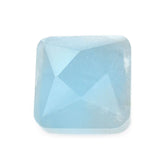 MILKY AQUAMARINE STAR CUT SQUARE CAB (A) 12MM 9.81 Cts.