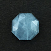 MILKY AQUAMARINE ROSE CUT OCTAGON CAB (A) 10.50MM 3.35 Cts.