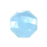 MILKY AQUAMARINE ROSE CUT HEXAGON CAB (A) 11MM 4.00 Cts.