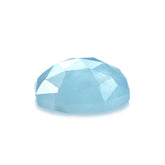 MILKY AQUAMARINE ROSE CUT HEXAGON CAB (A) 11MM 4.00 Cts.