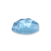MILKY AQUAMARINE ROSE CUT HEXAGON CAB (AAA) 11MM 3.27 Cts.