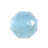 MILKY AQUAMARINE ROSE CUT HEXAGON CAB (AA) 10.50MM 3.90 Cts.