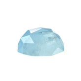 MILKY AQUAMARINE ROSE CUT HEXAGON CAB (AA) 10.50MM 3.90 Cts.