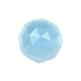 MILKY AQUAMARINE ROSE CUT HEXAGON CAB (AA) 8.50MM 2.05 Cts.