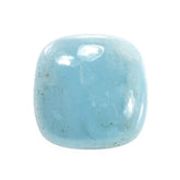 MILKY AQUAMARINE CUSHION CAB (AA) 12MM 7.80 Cts.
