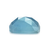MILKY AQUAMARINE ROSE CUT CUSHION CAB (AAA) 12MM 5.50 Cts.
