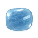 MILKY AQUAMARINE PLAIN LENTIL CUSHION (AAA) 14X12MM 4.99 Cts.