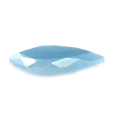 MILKY AQUAMARINE BOTH SIDE TABLE CUT KITE (AA) 26.70X22.40MM 18.13 Cts.