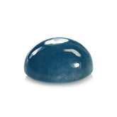 MILKY AQUAMARINE ROUND CAB (AAA) 12MM 6.90 Cts.