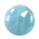 MILKY AQUAMARINE ROUND CAB (A) 16.50MM 9.00 Cts.