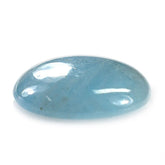 MILKY AQUAMARINE ROUND CAB (A) 16.50MM 9.00 Cts.