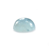 MILKY AQUAMARINE ROUND CAB (A) 8MM 1.96 Cts.