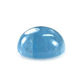 MILKY AQUAMARINE PLAIN ROUND CAB (AAA) 12MM 6.90 Cts.