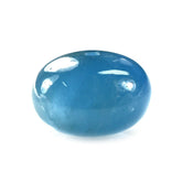 MILKY AQUAMARINE PLAIN ROUNDEL (FULL DRILL) (AAA) 13.50MM 12.3 Cts.