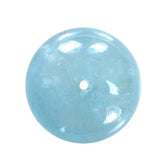MILKY AQUAMARINE PLAIN ROUNDEL (FULL DRILL) (AA) 13.50MM 12.21 Cts.
