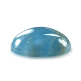 MILKY AQUAMARINE OVAL CAB (AA) 16X12MM 9.58 Cts.