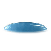 MILKY AQUAMARINE LONG OVAL CAB (AAA) 29X11.50MM 13.60 Cts.