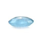 MILKY AQUAMARINE ROSE CUT BRIOLETTE OVAL (AA) 10X8MM 2.14 Cts.