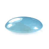 MILKY AQUAMARINE OVAL CAB (AAA) 16X14MM 8.50 Cts.