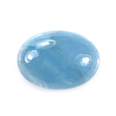 MILKY AQUAMARINE OVAL CAB (AAA) 14X10MM 5.97 Cts.