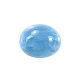 MILKY AQUAMARINE OVAL CAB (AAA) 10X8MM 2.88 Cts.