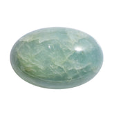 MILKY AQUAMARINE OVAL CAB 27X18MM 31.60 Cts.