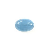 MILKY AQUAMARINE PLAIN OVAL CAB 6X4MM 0.51 Cts.