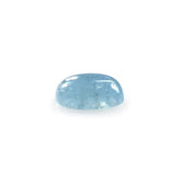 MILKY AQUAMARINE PLAIN OVAL CAB 6X4MM 0.51 Cts.