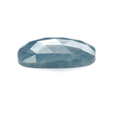 MILKY AQUAMARINE ROSE CUT CUSHION CAB 17.00X17.00 MM 9.05 Cts.