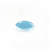 MILKY AQUAMARINE PLAIN LENTIL OVAL (A) 12.00X10.00 MM 3.98 Cts.