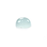 MILKY AQUAMARINE PLAIN OVAL CAB (AAA)(CLEAN)(GREENISH) 14.00X12.00 MM 10.18 Cts.