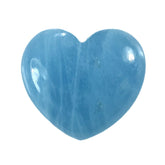 MILKY AQUAMARINE PLAIN HEART (AA) 17.00X15.00 MM 10.10 Cts.