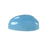 MILKY AQUAMARINE PLAIN HEART (AA) 14.00X12.00 MM 6.40 Cts.