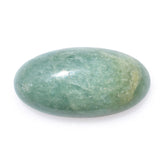 MILKY AQUAMARINE OVAL CAB 26X13MM 19.90 Cts.