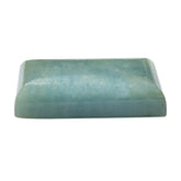 MILKY AQUAMARINE RECTANGULAR CAB 37X26MM 107.00 Cts.