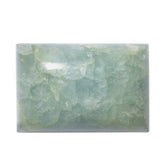 MILKY AQUAMARINE RECTANGULAR CAB 30X20MM 44.94 Cts.