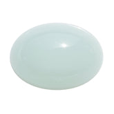 MILKY AQUAMARINE OVAL CAB 18X13MM 14.38 Cts.
