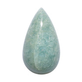 MILKY AQUAMARINE PEAR CAB 27X15MM 19.35 Cts.