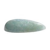 MILKY AQUAMARINE PEAR CAB 27X15MM 19.35 Cts.
