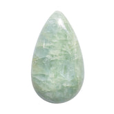 MILKY AQUAMARINE PEAR CAB 33X19MM 23.80 Cts.