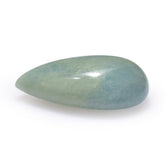 MILKY AQUAMARINE PEAR CAB 22X15MM 14.80 Cts.